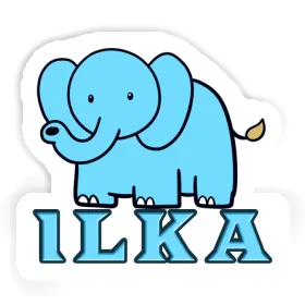 Sticker Elephant Ilka Image