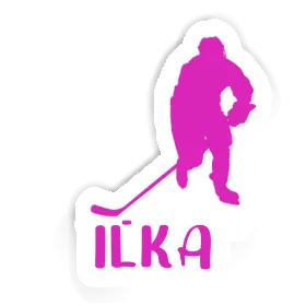 Sticker Hockey Player Ilka Image