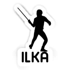 Ilka Sticker Fencer Image