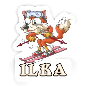 Autocollant Ilka Skieur Image