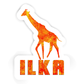 Autocollant Girafe Ilka Image