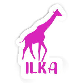 Ilka Autocollant Girafe Image