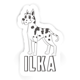 Sticker Ilka Great Dane Image