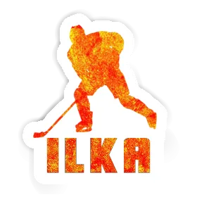 Eishockeyspieler Aufkleber Ilka Image