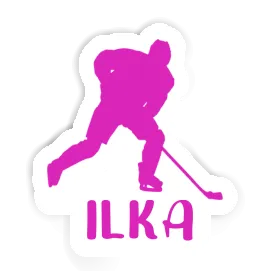 Hockey Player Sticker Ilka Image