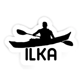 Kayaker Sticker Ilka Image