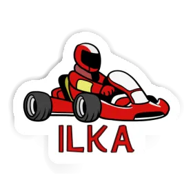 Sticker Ilka Kart Driver Image