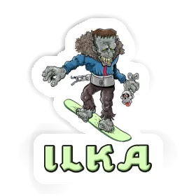Sticker Ilka Boarder Image