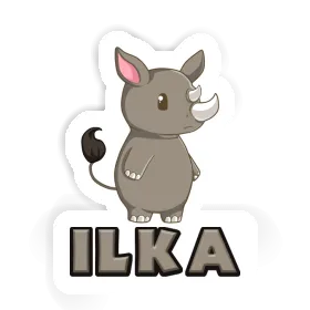 Nashorn Sticker Ilka Image