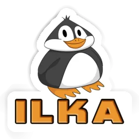 Sticker Ilka Fat Penguin Image