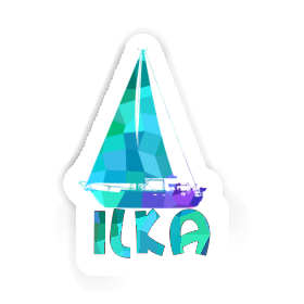 Aufkleber Segelboot Ilka Image