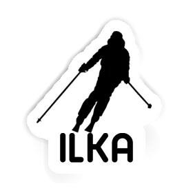 Skieuse Autocollant Ilka Image