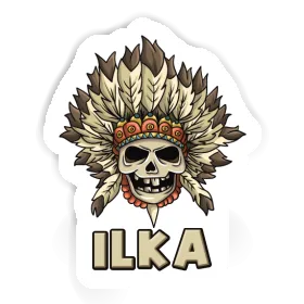 Ilka Sticker Kids Skull Image