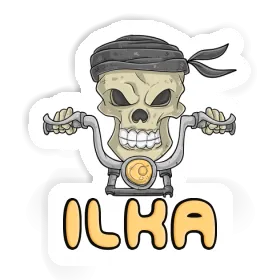 Sticker Motorcycle Rider Ilka Image