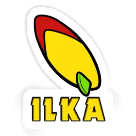 Ilka Sticker Surfboard Image