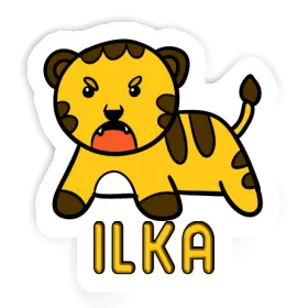 Ilka Aufkleber Baby-Tiger Image