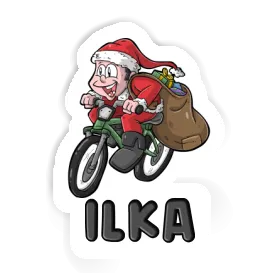 Cyclist Sticker Ilka Image