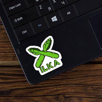 Sticker Ilka Asparagus Notebook Sticker Ilka Asparagus Gift package Image