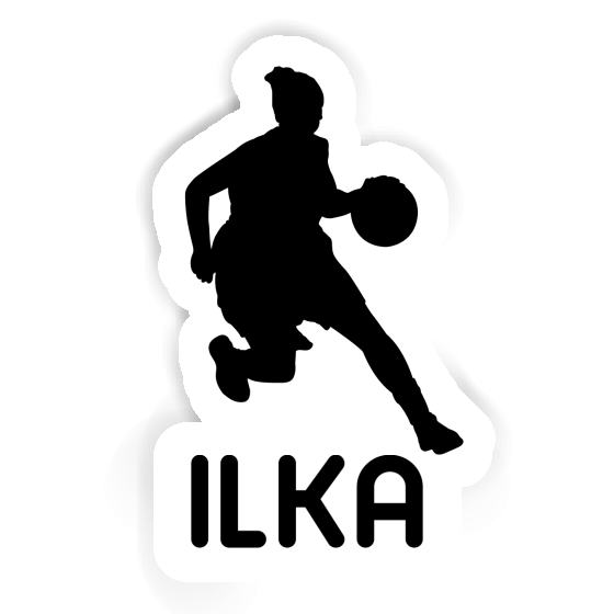 Sticker Ilka Basketball Player Notebook Sticker Ilka Basketball Player Notebook Image