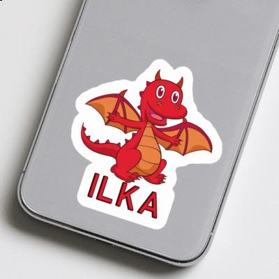 Ilka Autocollant Bébé dragon Laptop Ilka Autocollant Bébé dragon Laptop Image