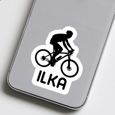Biker Sticker Ilka Notebook Image
