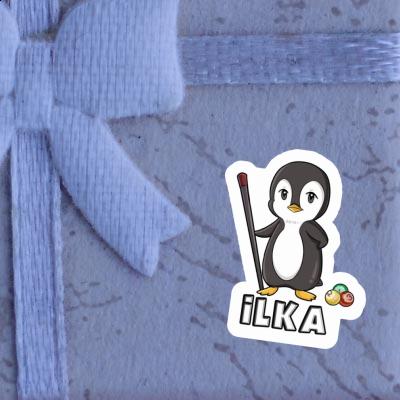Aufkleber Billardspieler Ilka Notebook Aufkleber Billardspieler Ilka Gift package Image