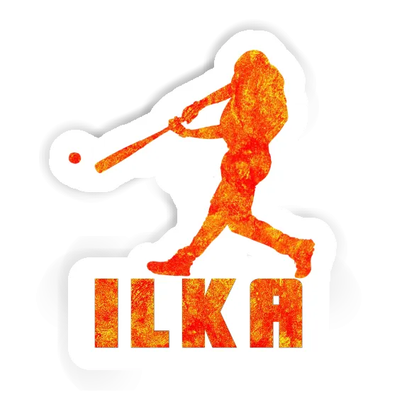 Ilka Aufkleber Baseballspieler Gift package Image