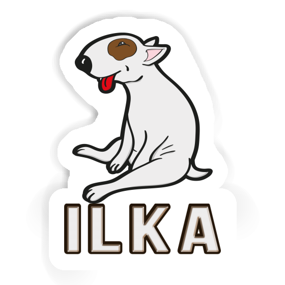 Bull Terrier Aufkleber Ilka Notebook Bull Terrier Aufkleber Ilka Gift package Image