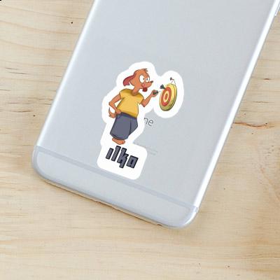 Sticker Darts Player Ilka Image