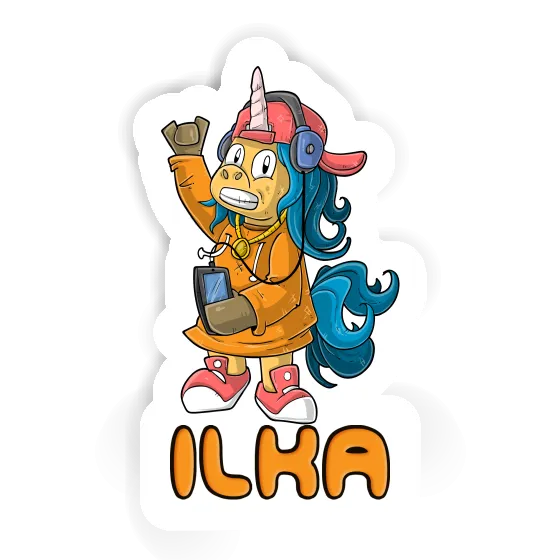 Sticker Hip-Hop Einhorn Ilka Laptop Sticker Hip-Hop Einhorn Ilka Laptop Image