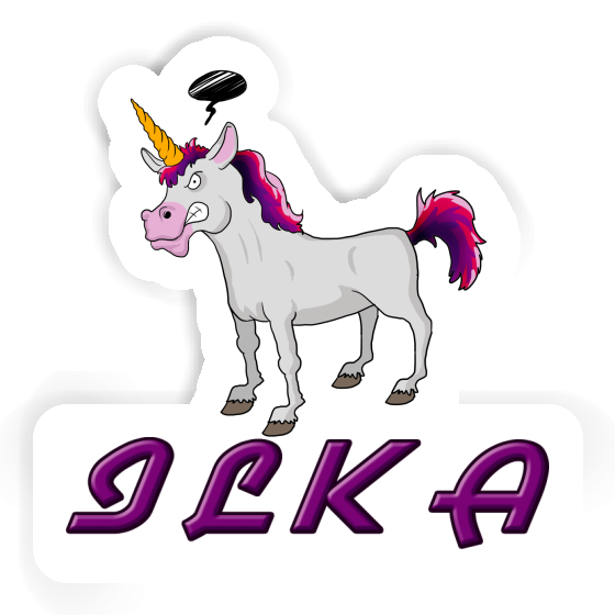 Aufkleber Einhorn Ilka Notebook Aufkleber Einhorn Ilka Gift package Image