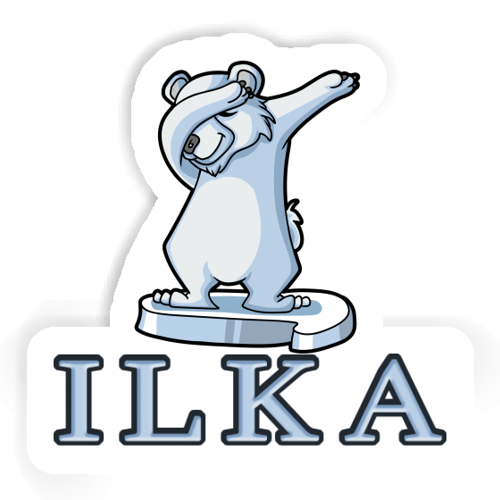 Ilka Sticker Polar Bear Notebook Ilka Sticker Polar Bear Gift package Image