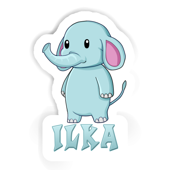 Ilka Sticker Elephant Notebook Ilka Sticker Elephant Gift package Image
