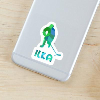Sticker Ilka Hockey Player Notebook Sticker Ilka Hockey Player Notebook Image