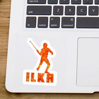 Sticker Fencer Ilka Gift package Image