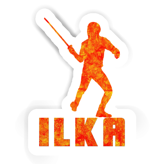 Sticker Fencer Ilka Notebook Sticker Fencer Ilka Notebook Image