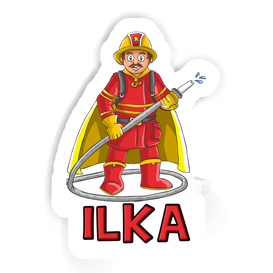 Autocollant Ilka Pompier Notebook Autocollant Ilka Pompier Gift package Image