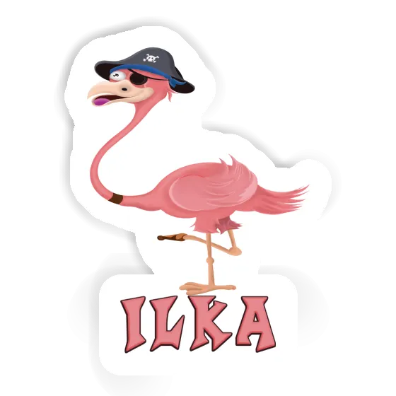 Ilka Aufkleber Flamingo Notebook Ilka Aufkleber Flamingo Gift package Image