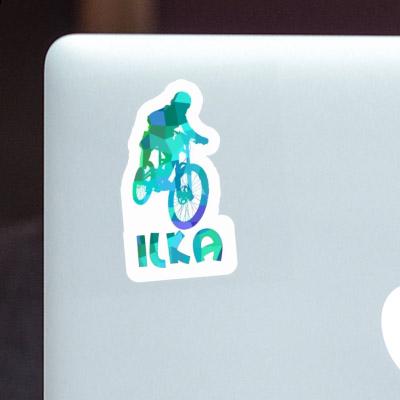 Sticker Freeride Biker Ilka Notebook Image