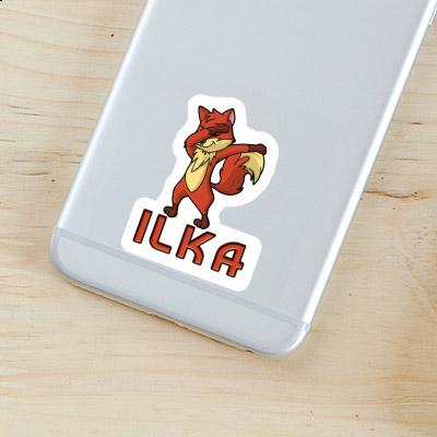 Sticker Dabbing Fox Ilka Notebook Sticker Dabbing Fox Ilka Gift package Image