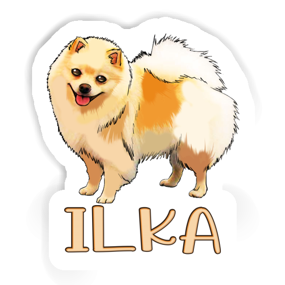 Sticker German Spitz Ilka Notebook Sticker German Spitz Ilka Gift package Image
