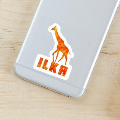 Autocollant Girafe Ilka Laptop Image