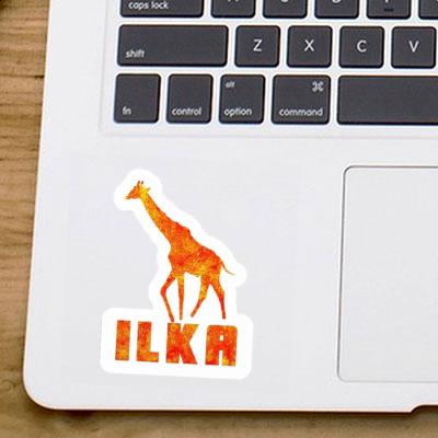Autocollant Girafe Ilka Image