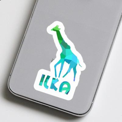 Aufkleber Giraffe Ilka Image