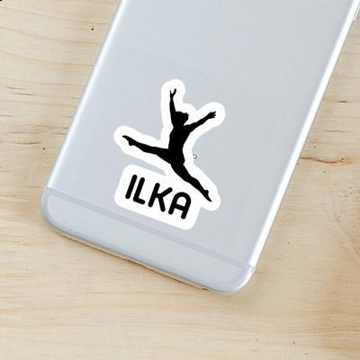Gymnastin Aufkleber Ilka Gymnastin Aufkleber Ilka Image