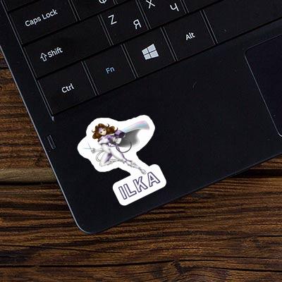 Sticker Hairdresser Ilka Notebook Sticker Hairdresser Ilka Gift package Image