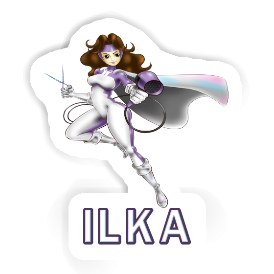 Sticker Hairdresser Ilka Notebook Sticker Hairdresser Ilka Gift package Image
