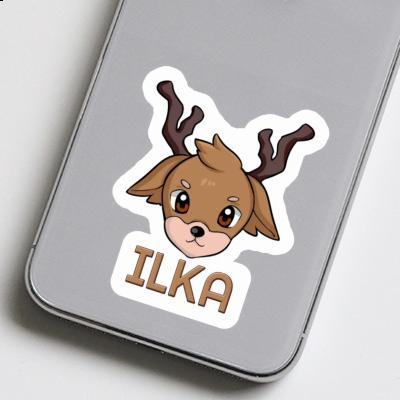 Sticker Ilka Deerhead Sticker Ilka Deerhead Image