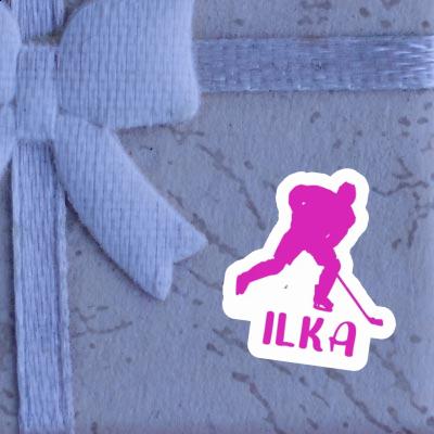 Hockey Player Sticker Ilka Notebook Hockey Player Sticker Ilka Gift package Image