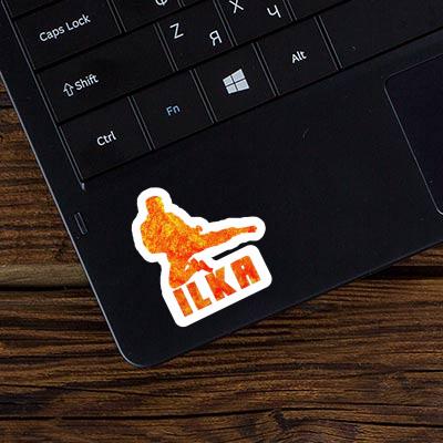 Karateka Sticker Ilka Laptop Karateka Sticker Ilka Laptop Image